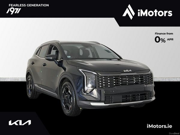 Kia Sportage SUV, Petrol Hybrid, 2027, Black