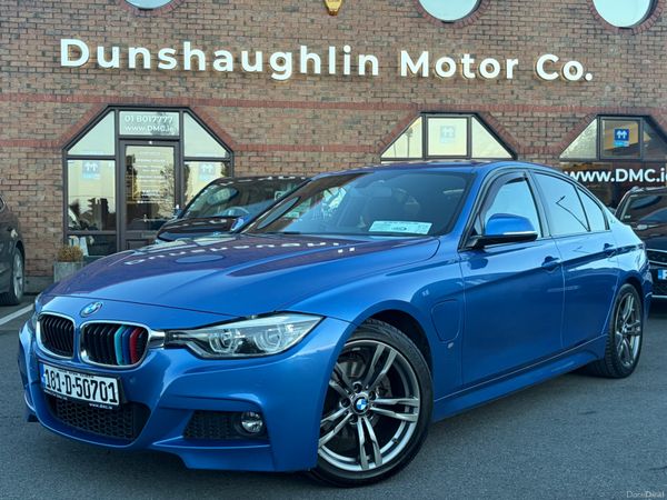 BMW 3-Series Saloon, Petrol Plug-in Hybrid, 2018, Blue
