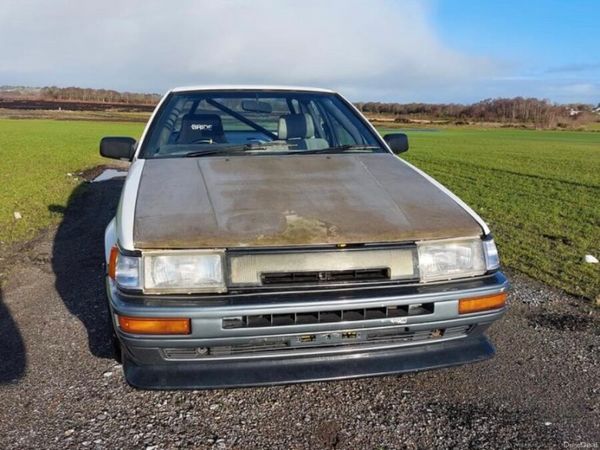 Toyota Corolla Coupe, Petrol, 1986, White