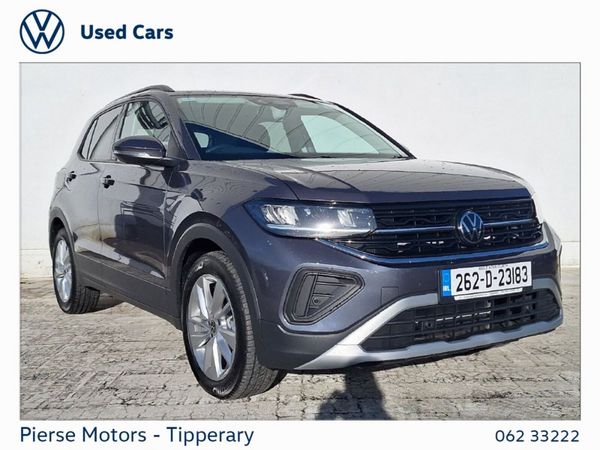 Volkswagen T-Cross SUV, Petrol, 2026, Grey