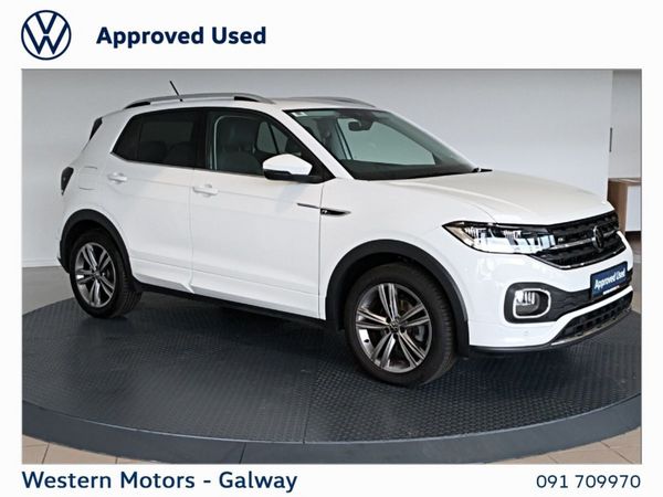 Volkswagen T-Cross Estate, Petrol, 2024, White