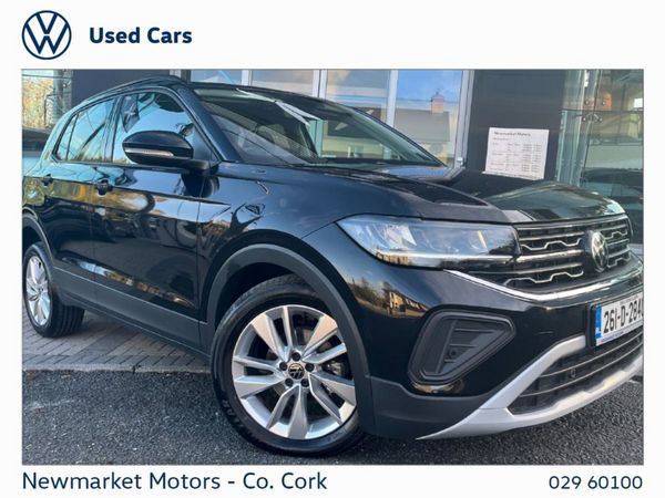 Volkswagen T-Cross SUV, Petrol, 2026, Black