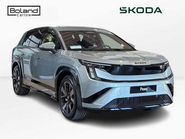 Skoda Peaq SUV, Electric, 2027, Grey