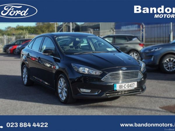 Ford Focus Saloon, Diesel, 2018, Black