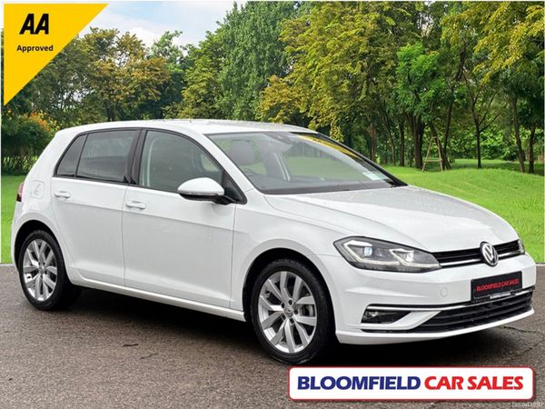 Volkswagen Golf Hatchback, Petrol, 2017, White