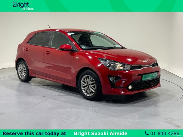 Kia Rio Hatchback, Petrol, 2022, Red