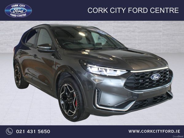 Ford Kuga SUV, Petrol Plug-in Hybrid, 2027, Grey