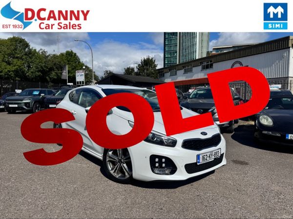 Kia ProCeed Hatchback, Diesel, 2016, White