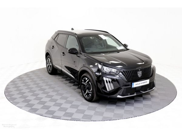 Peugeot 2008 SUV, Petrol Hybrid, 2026, Black