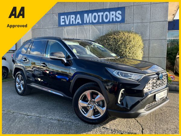 Toyota RAV4 SUV, Petrol Hybrid, 2020, Black