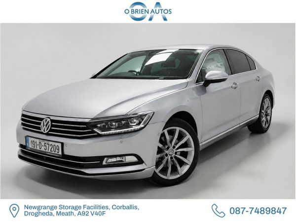 Volkswagen Passat Saloon, Diesel, 2019, Silver