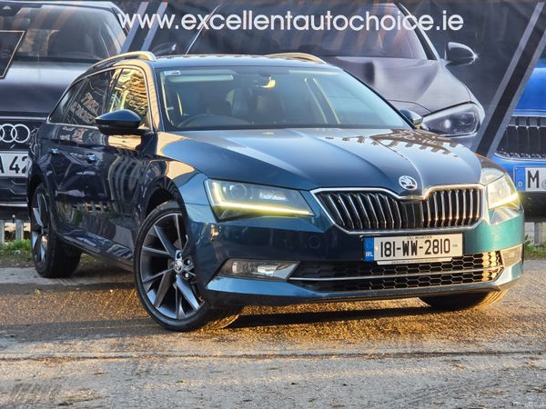 Skoda Superb Estate, Diesel, 2018, Blue