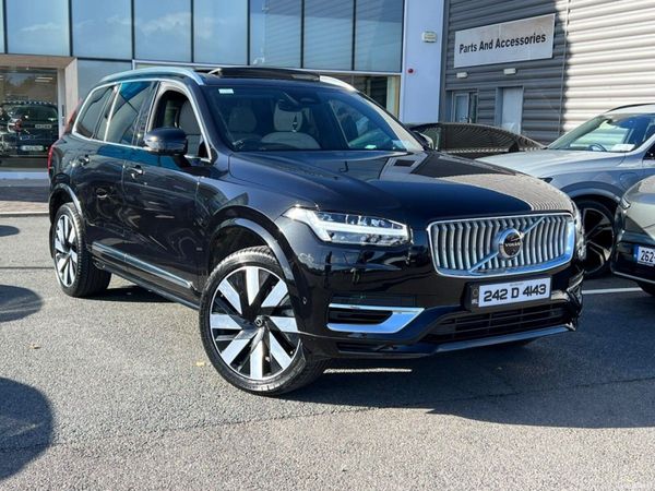 Volvo XC90 SUV, Petrol Plug-in Hybrid, 2024, Black