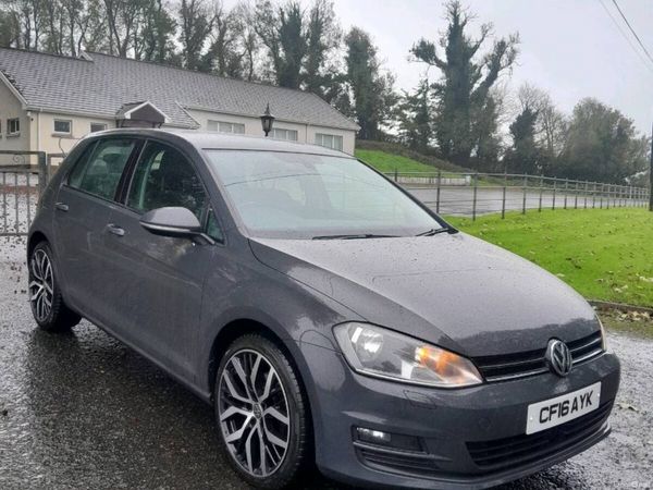Volkswagen Golf Hatchback, Diesel, 2016, Grey
