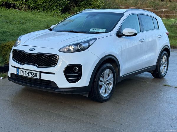 Kia Sportage SUV, Diesel, 2017, White