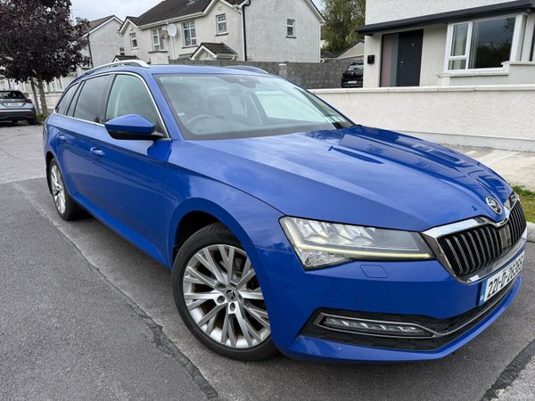 Skoda Superb Estate, Diesel, 2022, Blue