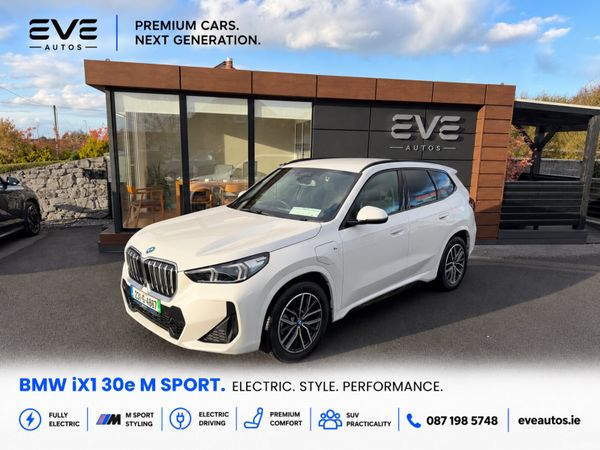 BMW iX1 Hatchback, Electric, 2023, White