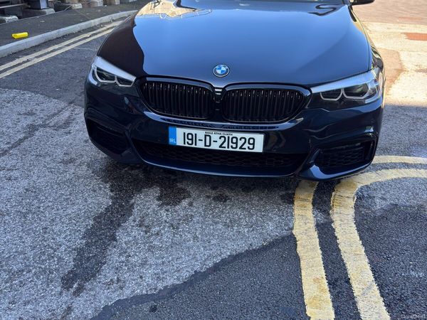 BMW 5-Series Saloon, Diesel, 2019, Black