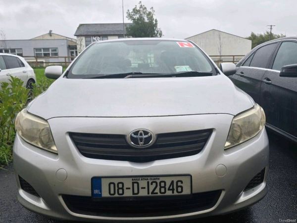 Toyota Corolla Saloon, Petrol, 2008, Silver