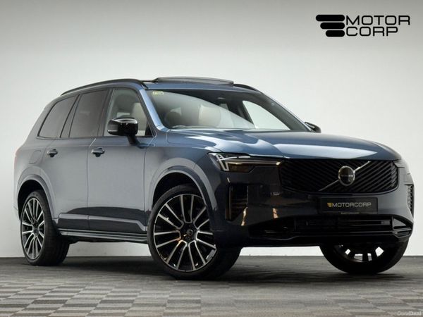 Volvo XC90 SUV, Petrol Plug-in Hybrid, 2025, Blue