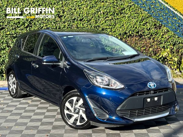 Toyota Aqua Hatchback, Petrol Hybrid, 2020, Blue