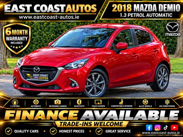 Mazda Demio Hatchback, Petrol, 2018, Red