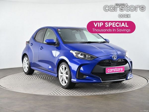 Toyota Yaris Hatchback, Petrol Hybrid, 2022, Blue