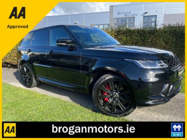 Land Rover Range Rover Sport SUV, Petrol Plug-in Hybrid, 2022, Black