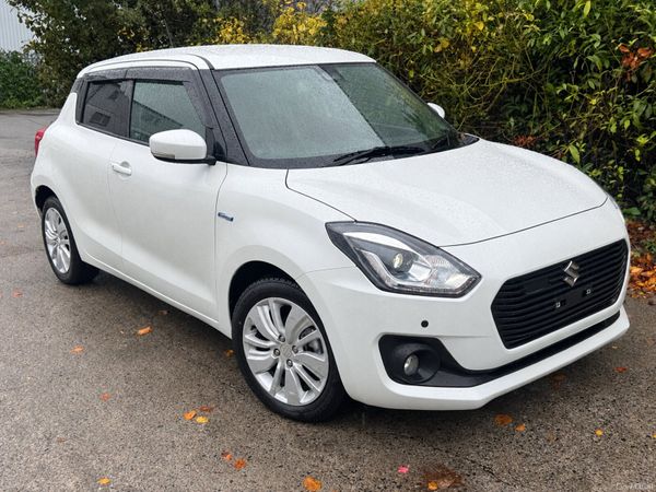 Suzuki Swift Hatchback, Petrol Hybrid, 2018, White
