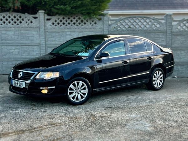 Volkswagen Passat Saloon, Diesel, 2008, Black