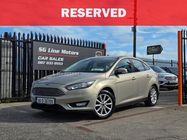 Ford Focus Saloon, Diesel, 2016, Silver