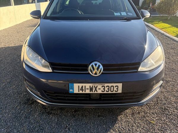 Volkswagen Golf Hatchback, Diesel, 2014, Blue