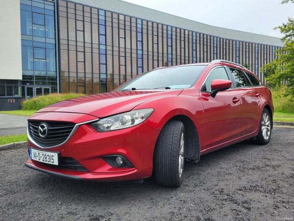 Mazda Mazda6 Estate, Diesel, 2014, Red