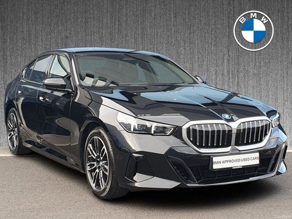BMW 5-Series Saloon, Petrol Plug-in Hybrid, 2026, Black