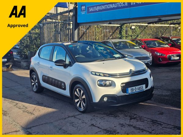Citroen C3 Hatchback, Petrol, 2019, White