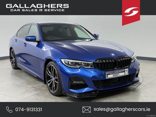 BMW 3-Series Saloon, Diesel, 2021, Blue