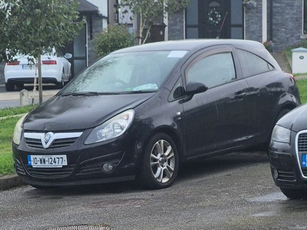 Vauxhall Corsa Hatchback, Petrol, 2010, Black