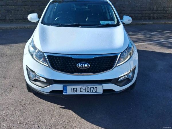Kia Sportage SUV, Diesel, 2015, White