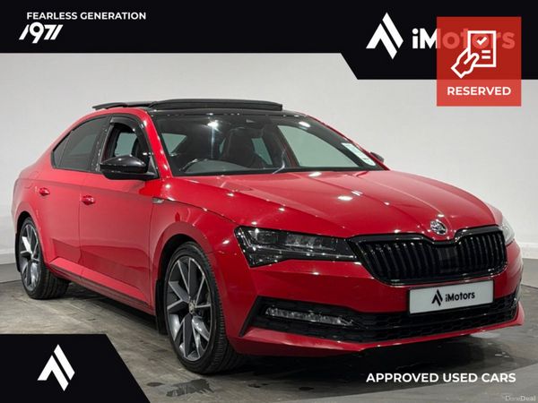 Skoda Superb Saloon, Diesel, 2021, Red