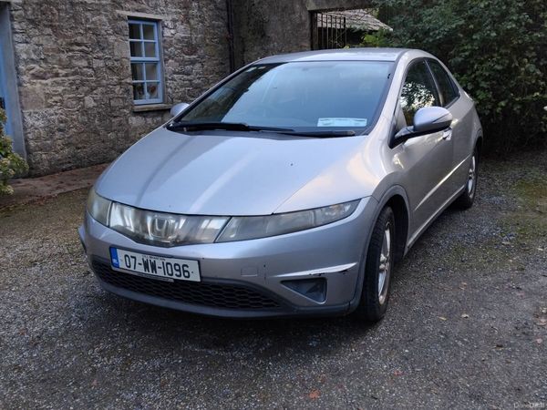 Honda Civic Hatchback, Petrol, 2007, Grey