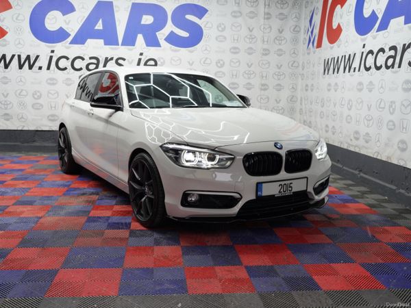 BMW 1-Series Hatchback, Petrol, 2015, White