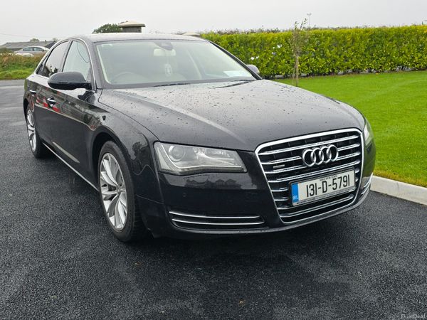Audi A8 Saloon, Diesel, 2013, Black
