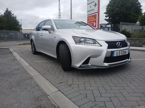 Lexus GS Saloon, Petrol Hybrid, 2012, Silver