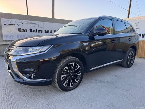 Mitsubishi Outlander SUV, Petrol Plug-in Hybrid, 2018, Black