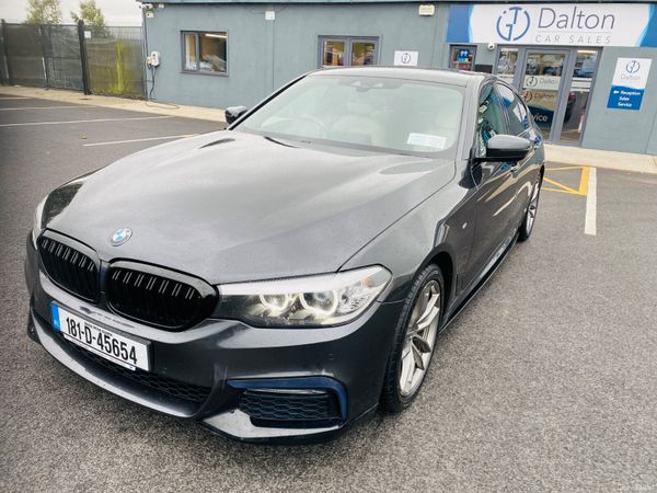 BMW 5-Series Saloon, Diesel, 2018, Grey