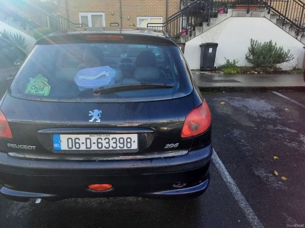 Peugeot 206 Hatchback, Petrol, 2006, Black