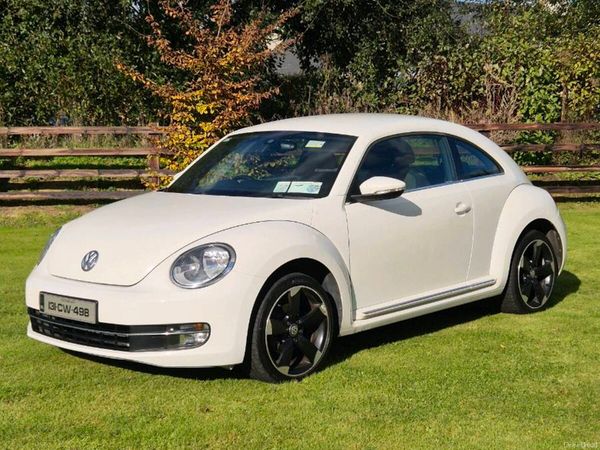Volkswagen Beetle Hatchback, Diesel, 2013, White