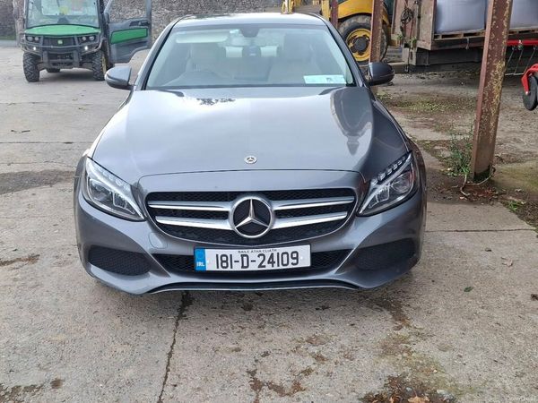 Mercedes-Benz C-Class Saloon, Diesel, 2018, Grey