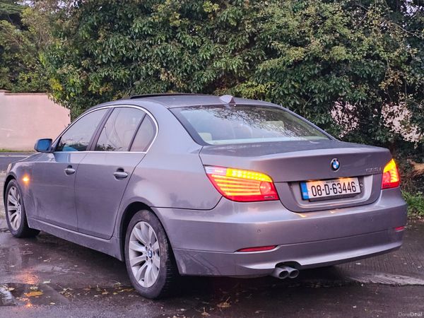 BMW 5-Series Saloon, Petrol, 2008, Grey