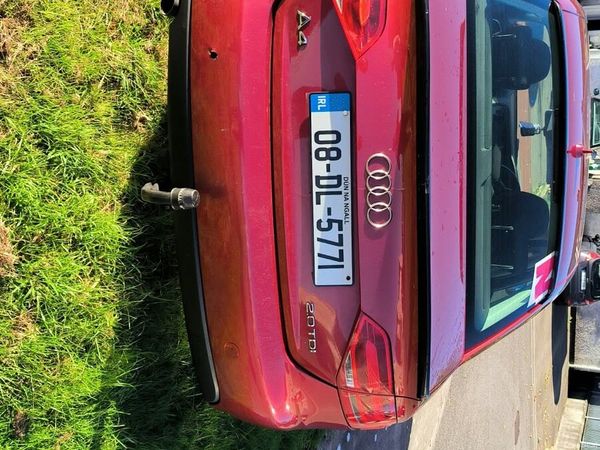 Audi A4 Saloon, Diesel, 2008, Red